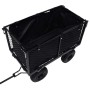 Garden cart cover black fabric 81x41x40 cm by vidaXL, Forklift parts - Ref: Foro24-92587, Price: 24,10 €, Discount: %