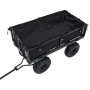 Garden cart cover black fabric 81x41x21 cm by vidaXL, Forklift parts - Ref: Foro24-92585, Price: 18,95 €, Discount: %