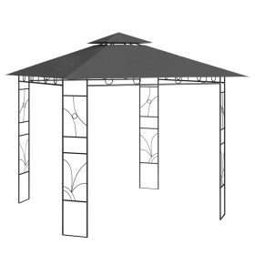 Anthrazitgrauer Pavillon 3x3x2,7 m 160 g/m² von vidaXL, Zelte und Pavillons - Ref: Foro24-313914, Preis: 129,99 €, Rabatt: %