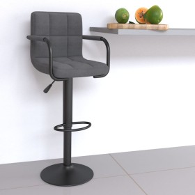 Light gray fabric kitchen stool by , Kitchen stools - Ref: Foro24-334625, Price: 86,99 €, Discount: %