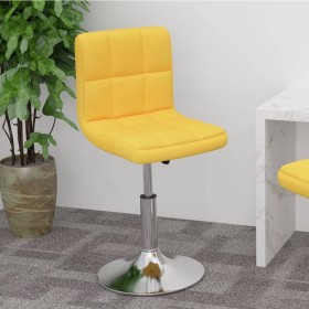 Yellow fabric swivel kitchen stool by , Kitchen stools - Ref: Foro24-334206, Price: 81,99 €, Discount: %