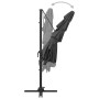 4-tier parasol with anthracite aluminum pole 250x250 cm by vidaXL, Umbrellas - Ref: Foro24-313822, Price: 193,33 €, Discount: %