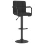 Black fabric kitchen stool by , Kitchen stools - Ref: Foro24-334631, Price: 94,22 €, Discount: %