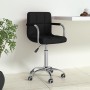 Silla de oficina giratoria de tela negra de , Sillas de oficina - Ref: Foro24-334673, Precio: 102,40 €, Descuento: %