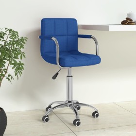 Silla de oficina giratoria de tela azul de , Sillas de oficina - Ref: Foro24-334671, Precio: 95,99 €, Descuento: %