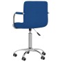 Blue fabric swivel office chair by , Office chairs - Ref: Foro24-334671, Price: 95,99 €, Discount: %