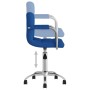 Blue fabric swivel office chair by , Office chairs - Ref: Foro24-334671, Price: 95,99 €, Discount: %