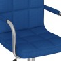 Blue fabric swivel office chair by , Office chairs - Ref: Foro24-334671, Price: 95,99 €, Discount: %