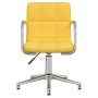 Mustard yellow fabric swivel office chair by , Office chairs - Ref: Foro24-334736, Price: 106,63 €, Discount: %