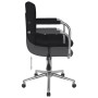 Black fabric swivel office chair by , Office chairs - Ref: Foro24-334797, Price: 102,79 €, Discount: %