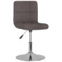 Silla de comedor giratoria tela gris topo de , Sillas de comedor - Ref: Foro24-3087477, Precio: 78,55 €, Descuento: %