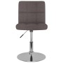 Silla de comedor giratoria tela gris topo de , Sillas de comedor - Ref: Foro24-3087477, Precio: 72,99 €, Descuento: %