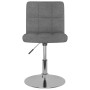 Light gray fabric swivel dining chair by , dining chairs - Ref: Foro24-3087468, Price: 82,86 €, Discount: %