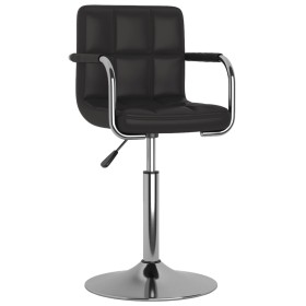 Black synthetic leather dining chair by , dining chairs - Ref: Foro24-3087907, Price: 94,57 €, Discount: %