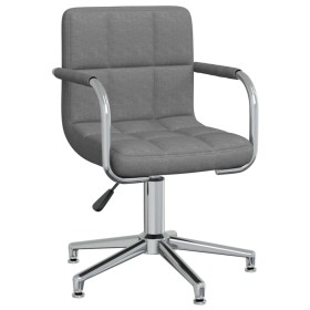 Light gray fabric swivel dining chair by , dining chairs - Ref: Foro24-3088062, Price: 108,99 €, Discount: %