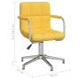 Mustard yellow fabric swivel dining chair by , dining chairs - Ref: Foro24-3088069, Price: 106,63 €, Discount: %