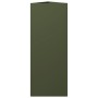 Triangular planters 2 units olive green steel 30x26x75 cm by , Pots and planters - Ref: Foro24-851150, Price: 74,67 €, Discou...