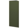 Triangular planters 2 units olive green steel 30x26x75 cm by , Pots and planters - Ref: Foro24-851150, Price: 74,67 €, Discou...