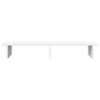 Soporte de monitor madera maciza de pino blanco 100x27x15 cm de , Bases y elevadores para ordenadores - Ref: Foro24-854706, P...