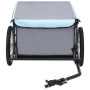 Black and blue bicycle trailer 65 kg by vidaXL, Bicycle trailers - Ref: Foro24-92589, Price: 133,09 €, Discount: %