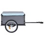 Black and blue bicycle trailer 65 kg by vidaXL, Bicycle trailers - Ref: Foro24-92589, Price: 133,09 €, Discount: %