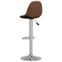 Kitchen stools, 2 units, brown fabric by , Kitchen stools - Ref: Foro24-333384, Price: 115,54 €, Discount: %