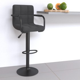 Dark gray fabric kitchen stool by , Kitchen stools - Ref: Foro24-334626, Price: 83,99 €, Discount: %