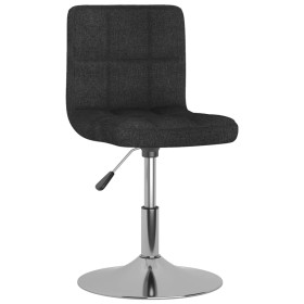 Silla de comedor giratoria tela negro de , Sillas de comedor - Ref: Foro24-3087474, Precio: 77,99 €, Descuento: %