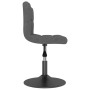 Dark gray velvet swivel dining chair by , dining chairs - Ref: Foro24-3087504, Price: 92,92 €, Discount: %