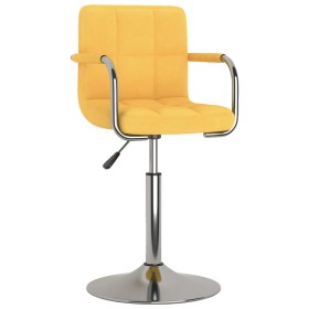 Yellow fabric dining chair by , dining chairs - Ref: Foro24-3087883, Price: 79,64 €, Discount: %