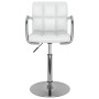 White synthetic leather dining chair by , dining chairs - Ref: Foro24-3087906, Price: 96,32 €, Discount: %