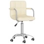 Cream-colored swivel dining chair in fabric by , dining chairs - Ref: Foro24-3087971, Price: 91,99 €, Discount: %