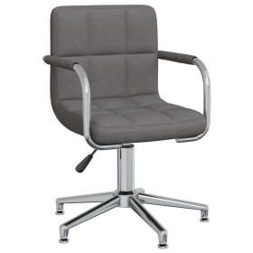 Dark gray fabric swivel dining chair by , dining chairs - Ref: Foro24-3088063, Price: 100,44 €, Discount: %