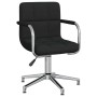 Swivel dining chair, black fabric by , dining chairs - Ref: Foro24-3088068, Price: 106,63 €, Discount: %