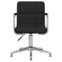 Swivel dining chair, black fabric by , dining chairs - Ref: Foro24-3088068, Price: 106,63 €, Discount: %