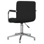 Swivel dining chair, black fabric by , dining chairs - Ref: Foro24-3088068, Price: 106,63 €, Discount: %