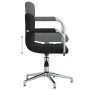 Swivel dining chair, black fabric by , dining chairs - Ref: Foro24-3088068, Price: 106,63 €, Discount: %