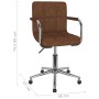 Swivel dining chair in brown fabric by , dining chairs - Ref: Foro24-3088158, Price: 100,81 €, Discount: %