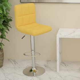 Mustard yellow fabric kitchen stool by , Kitchen stools - Ref: Foro24-334236, Price: 90,63 €, Discount: %