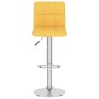 Mustard yellow fabric kitchen stool by , Kitchen stools - Ref: Foro24-334236, Price: 90,99 €, Discount: %