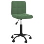 Silla de oficina giratoria de terciopelo verde oscuro de , Sillas de oficina - Ref: Foro24-334359, Precio: 93,99 €, Descuento: %