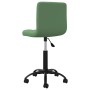 Silla de oficina giratoria de terciopelo verde oscuro de , Sillas de oficina - Ref: Foro24-334359, Precio: 93,99 €, Descuento: %