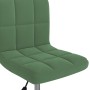 Silla de oficina giratoria de terciopelo verde oscuro de , Sillas de oficina - Ref: Foro24-334359, Precio: 93,99 €, Descuento: %