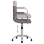 Swivel office chair in gray taupe fabric by , Office chairs - Ref: Foro24-334676, Price: 94,65 €, Discount: %