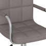 Swivel office chair in gray taupe fabric by , Office chairs - Ref: Foro24-334676, Price: 94,65 €, Discount: %