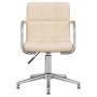 Silla de oficina giratoria de tela color crema de , Sillas de oficina - Ref: Foro24-334731, Precio: 106,63 €, Descuento: %