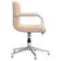 Silla de oficina giratoria de tela color crema de , Sillas de oficina - Ref: Foro24-334731, Precio: 106,63 €, Descuento: %