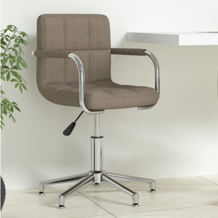 Silla de oficina giratoria tela gris taupé de , Sillas de oficina - Ref: Foro24-334738, Precio: 106,63 €, Descuento: %