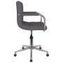 Swivel office chair in gray taupe fabric by , Office chairs - Ref: Foro24-334800, Price: 95,99 €, Discount: %