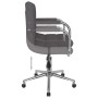 Swivel office chair in gray taupe fabric by , Office chairs - Ref: Foro24-334800, Price: 95,99 €, Discount: %